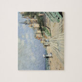 Der Boardwalk von Claude Monet in Trouville Puzzle (Vertikal)