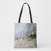 Der Boardwalk von Claude Monet in Trouville Tasche (Vorderseite)