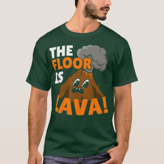 Der Boden ist der Vulkan Lava Geology T-Shirt