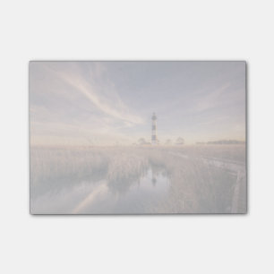 Der bodie-Insel-Leuchtturm am Sonnenuntergang Post-it Klebezettel