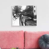 Der Bogengang der Brücke Leinwanddruck (Insitu (Wohnzimmer))