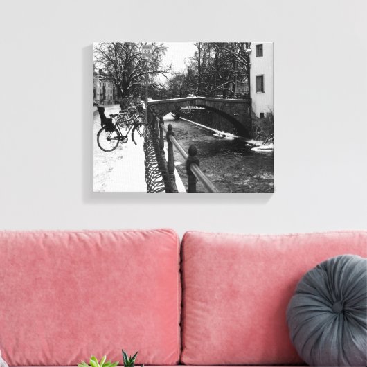 Der Bogengang der Brücke Leinwanddruck (Insitu (Wohnzimmer))