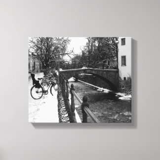 Der Bogengang der Brücke Leinwanddruck