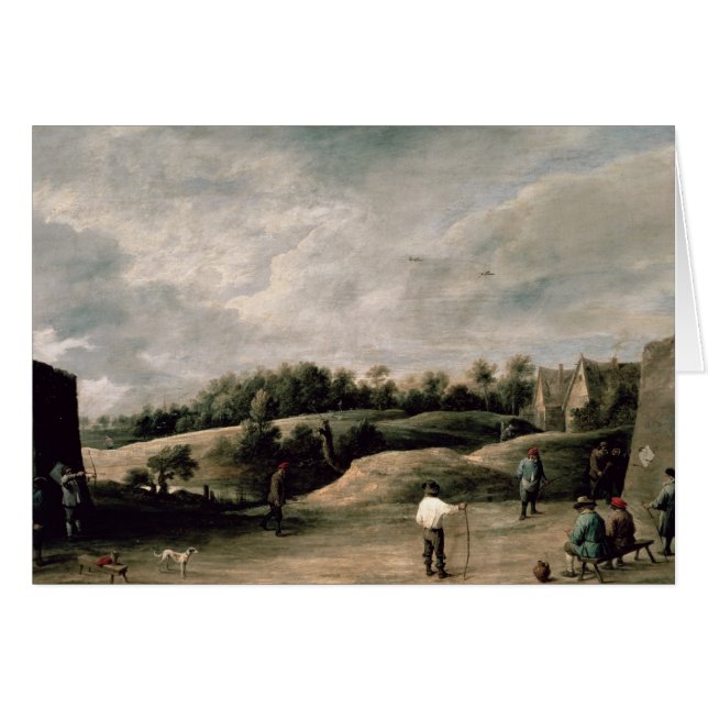 Der Bogenschießen-Wettbewerb (Vorderseite (Horizontal))