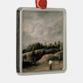 Der Bogenschießen-Wettbewerb Silbernes Ornament (Rechts)