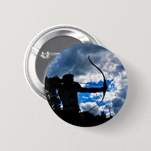 Der Bogenschütze Button (Vorne & Hinten)