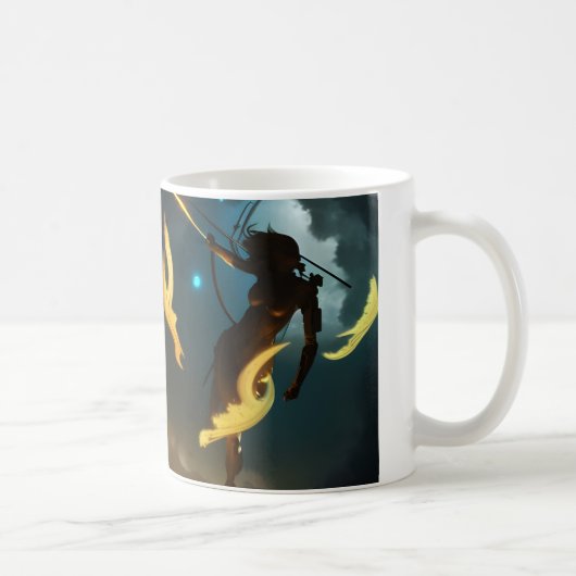 Der Bogenschütze Kaffeetasse (Rechts)