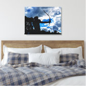 Der Bogenschütze Leinwanddruck (Insitu (Schlafzimmer))