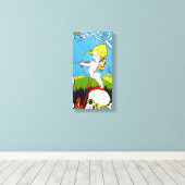 Der Bogenschütze Leinwanddruck (Insitu (Holzboden))