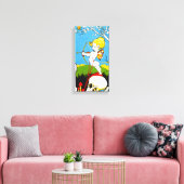 Der Bogenschütze Leinwanddruck (Insitu (Wohnzimmer))