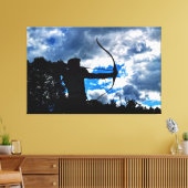 Der Bogenschütze Leinwanddruck (Insitu (Wohnzimmer))