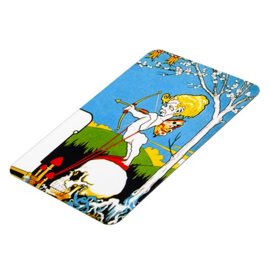 Der Bogenschütze Magnet (Linke Seite)