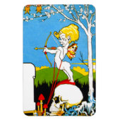 Der Bogenschütze Magnet (Vertikal)