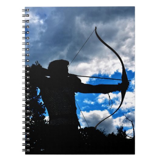 Der Bogenschütze Notizblock (Vorderseite)