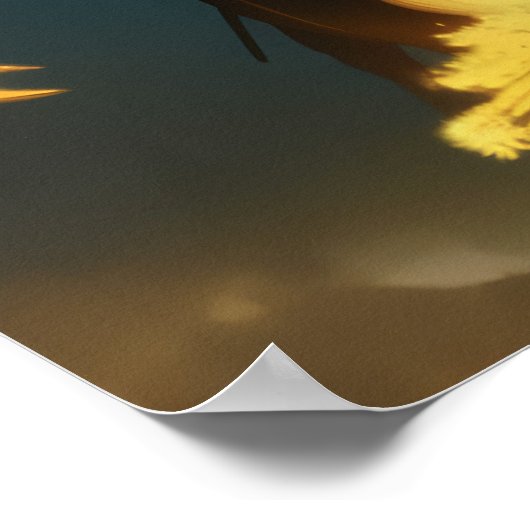 Der Bogenschütze Poster (Ecke)