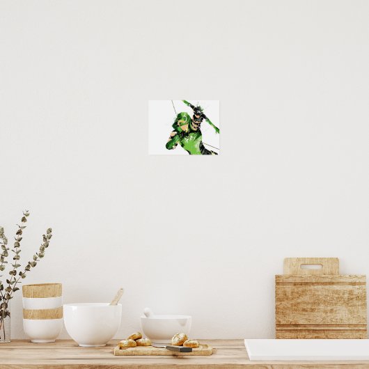 Der Bogenschütze Poster (Küche)