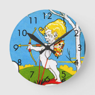 Der Bogenschütze Runde Wanduhr