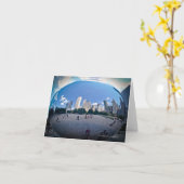 "Der Bohnen-" - Jahrtausend-Park Chicago Karte (Gelbe Blume)