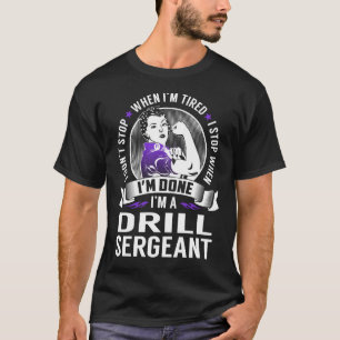 Der Bohrmeister hält an, wenn ich fertig bin T-Shirt