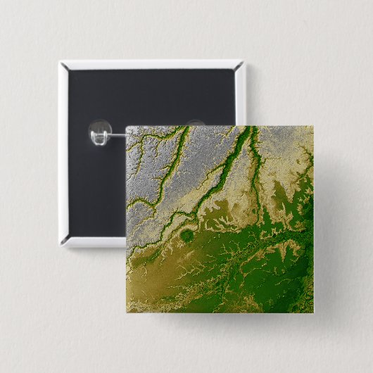 Der bolivianische Amazonas Button (Vorne & Hinten)