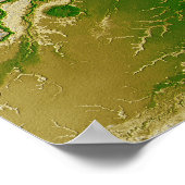 Der bolivianische Amazonas Poster (Ecke)