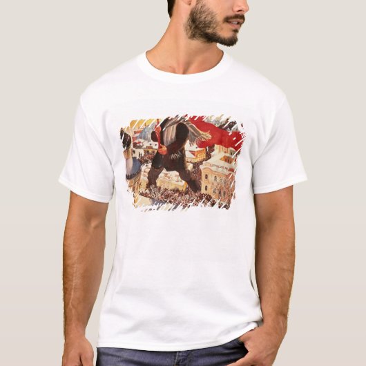 Der Bolschewik, 1920 T-Shirt (Vorderseite)