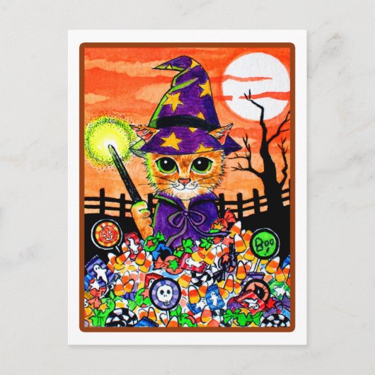 Der Bonbonzauber Postkarte (Vorderseite)