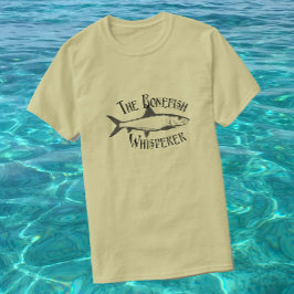 Der Bonefish Whisperer - Flats Fischen T-Shirt