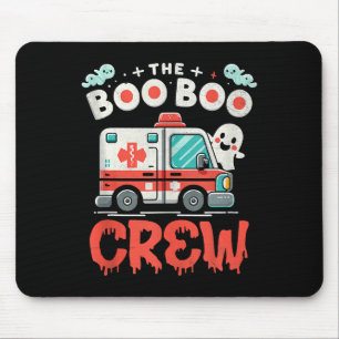 Der Boo Boo Crew Ambulance Driver Paramedici Ems H Mousepad