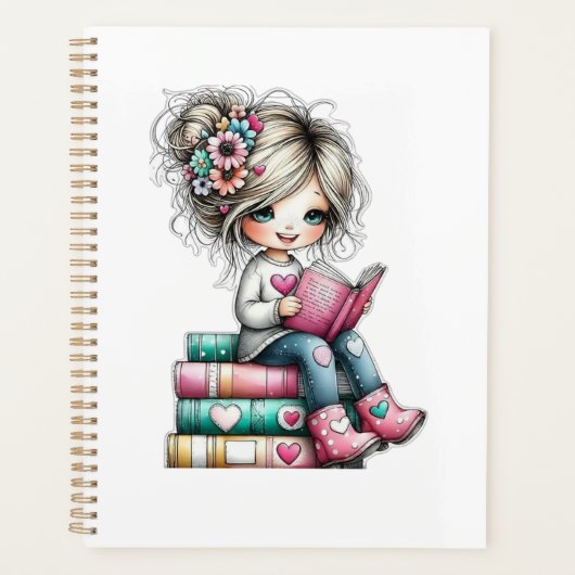 Der "Bookworm" Focus Planner Planer (Vorderseite)