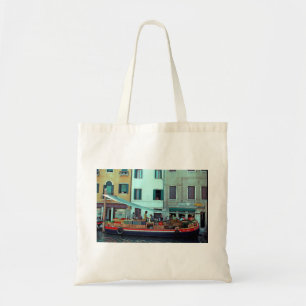 Der Bootmarkt, Farm Fresh Food, Venedig, Italien.. Tragetasche