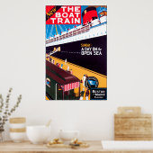 Der Bootzug Poster (Küche)