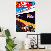 Der Bootzug Poster (Heimbüro)