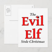 Der böse Elf stahl Weihnachten (Vorne/Hinten)