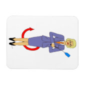 Der böse Lehrer Magnet (Horizontal)