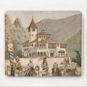 Der bosnische Pavillon an der universellen Mousepad