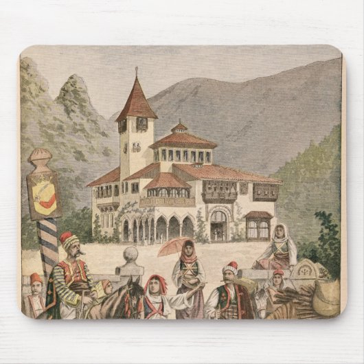 Der bosnische Pavillon an der universellen Mousepad (Vorne)