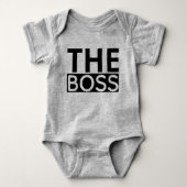 Der Boss Baby Strampler (Vorderseite)