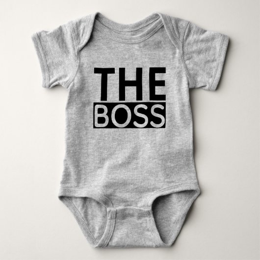 Der Boss Baby Strampler (Vorderseite)