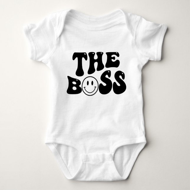 Der Boss Baby Strampler (Vorderseite)