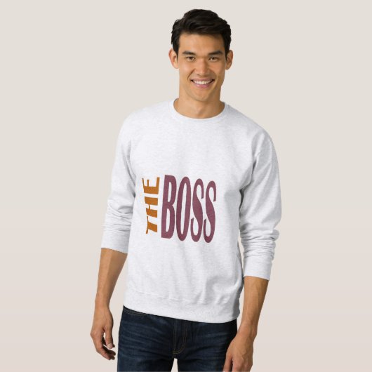 DER BOSS BROWNY SWEATSHIRT (Vorne ganz)