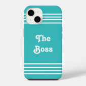 Der Boss iPhone Hülle (Rückseite)