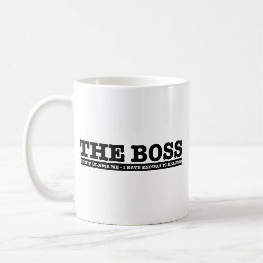 Der Boss Kaffeetasse (Links)