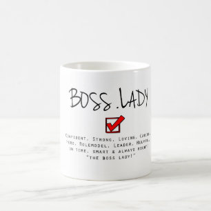 Der Boss Lady Coffee Mugs® Kaffeetasse