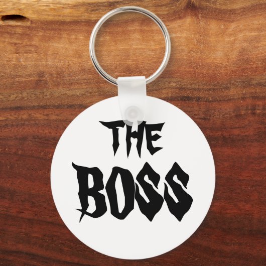 Der Boss Schlüsselanhänger (Vorderseite)