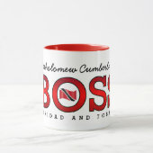 Der Boss Trinidad und Tobago Tasse (Zentrum)