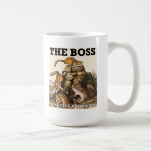 Der Boss Von Allen Streifenhörnchen Lustiger Beche Kaffeetasse