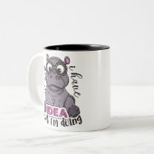 Der Boss Zweifarbige Tasse (Vorderseite Links)