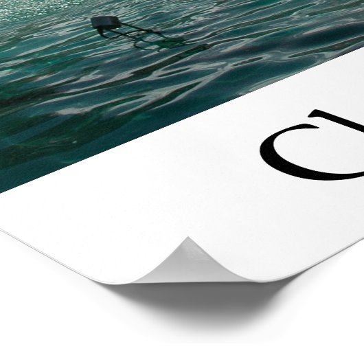 Der botanische Garten Poster (Ecke)