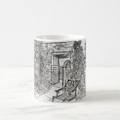 Der Botanische Garten von Chicago Walled Garden Kaffeetasse (Mittel)